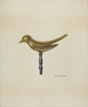 Sewing Bird, c. 1937. Creator: Frank McEntee.