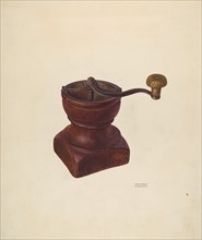 Coffee Grinder, c. 1940. Creator: Frank McEntee.