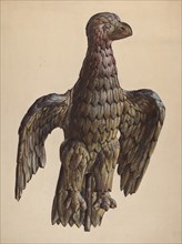 Finial Eagle, c. 1937. Creator: James McLellan.