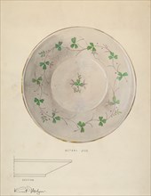 Plate, c. 1936. Creator: Kurt Melzer.