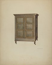 Cabinet, c. 1940. Creator: Kurt Melzer.