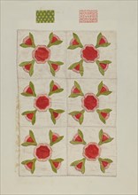 Quilt, 1935/1942. Creator: Flora Merchant.