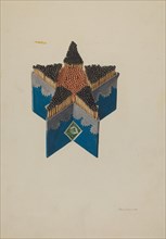 Star Shaped Match Box, 1938. Creator: Alfonso Moreno.