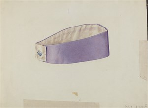Shaker Man's Collar, c. 1936. Creator: Elizabeth Moutal.