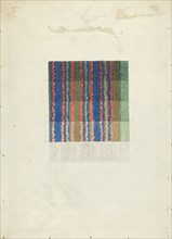 Shaker Rug Material, c. 1936. Creator: Elizabeth Moutal.