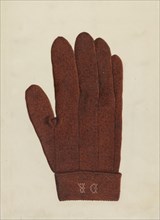 Shaker Glove, 1935/1942. Creator: Elizabeth Moutal.