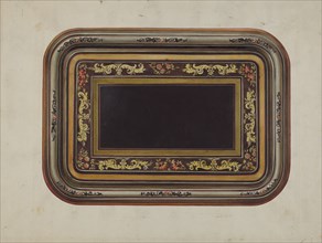 Tin Tray, c. 1937. Creator: Victor F. Muollo.