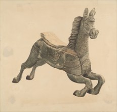 Carousel Horse, c. 1938. Creator: Henry Murphy.