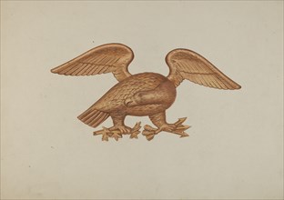 Wooden Eagle, c. 1939. Creator: Henry Murphy.