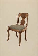 Chair, 1937. Creator: Henry Murphy.