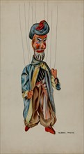 Marionette - "Ahab", c. 1938. Creator: Hilda Olson.