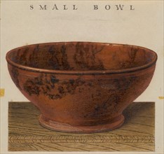 Small Bowl, c. 1939. Creator: Alfred Parys.