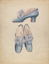 Shoes, 1935/1942. Creator: Jean Peszel.