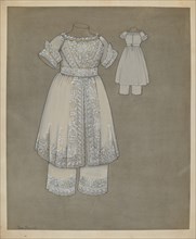 Child's Dress, c. 1938. Creator: Jean Peszel.
