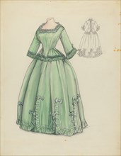 Dress, c. 1939. Creator: Jean Peszel.