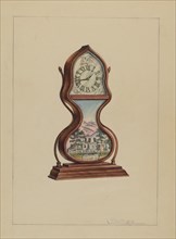 Clock, 1936. Creator: Lawrence Phillips.