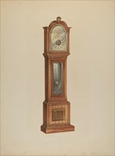 Clock, c. 1938. Creator: Lawrence Phillips.