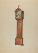 Clock, c. 1938. Creator: Lawrence Phillips.