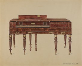 Piano Forte, c. 1936. Creator: Lawrence Phillips.