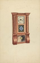 Clock, c. 1953. Creator: Lawrence Phillips.