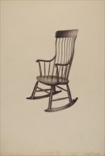 Rocking Chair, 1937. Creator: Robert Pohle.