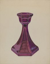 Candlestick, c. 1937. Creator: Dorothy Posten.