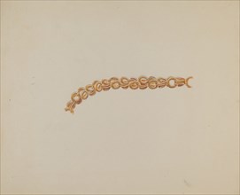 Gold Chain, c. 1937. Creator: Dorothy Posten.