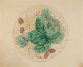 Plate, c. 1936. Creator: Dorothy Posten.