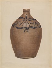 Jug, c. 1938. Creator: Jessica Price.