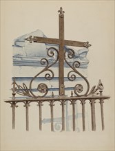 Cross, c. 1936. Creator: Ray Price.