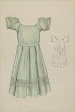 Child's Dress, c. 1937. Creator: Ray Price.