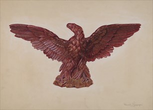 Eagle, c. 1937. Creator: David Ramage.