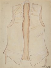 Wedding Vest, 1935/1942. Creator: Edna C. Rex.