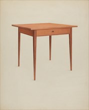 Shaker Table, c. 1937. Creator: Winslow Rich.