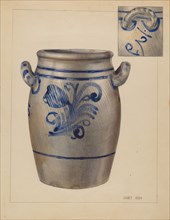 Jar, c. 1937. Creator: Janet Riza.