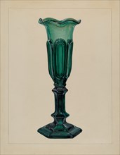 Vase, c. 1940. Creator: Janet Riza.