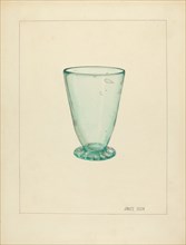 Toddy Glass, 1935/1942. Creator: Janet Riza.