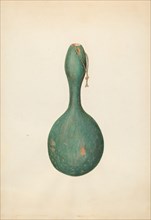 Gourd Bottle, c. 1938. Creator: Sydney Roberts.