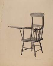 Study Chair, c. 1941. Creator: Sydney Roberts.