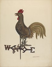 Weathercock, c. 1936. Creator: Florian Rokita.