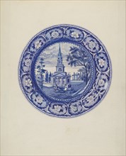 Plate, c. 1936. Creator: Florian Rokita.