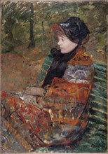 Autumn. Portrait of Lydia Cassatt, 1880. Creator: Cassatt, Mary (1845-1926).