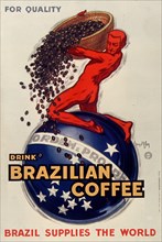Brazilian coffee , 1931. Creator: D'Ylen, Jean (1886-1938).