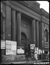 Corn Exchange, Angel Street, Worcester, Worcestershire, 1942. Creator: George Bernard Mason.