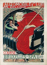 Automobile Club Belgique. Course Bruxelles - Spa, 1898. Creator: Gaudy, Georges (1872-1940).