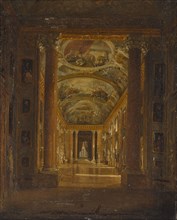 Galería Colonna, Sala Grande. Creator: Heuss, Eduard (Franz Eduard) von (1808-1880).