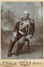 General Konstantin Pavlovich Prezhbyano (1840-1905), 1888. Creator: Photo studio N. Dubravski, Rowno  .