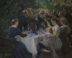 Hip, Hip, Hurrah!, 1888. Creator: Krøyer, Peder Severin (1851-1909).
