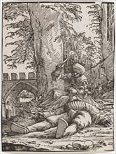 Jael kills Sisera, c. 1523. Creator: Altdorfer, Albrecht (c. 1480-1538).