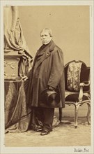 Jean-Auguste-Dominique Ingres, ca 1860. Creator: Disdéri, André Adolphe-Eugène (1819-1889).